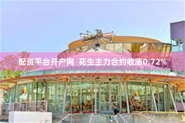 配资平台开户网  花生主力合约收涨0.72%